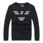 emporio armani cotton sweater armani jeans eagle noir